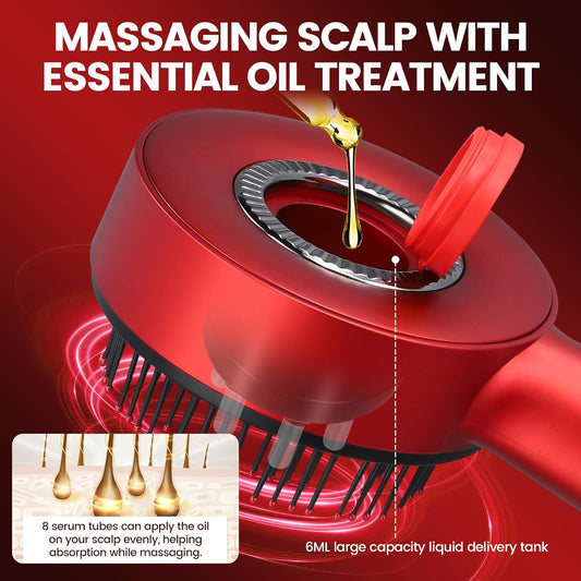 3-1 Red Light Therapy Scalp Massager