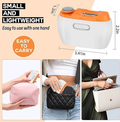 Electric Nail Clipper, Automatic Nail Trimmer ,Nail File with Light & 2 Speeds