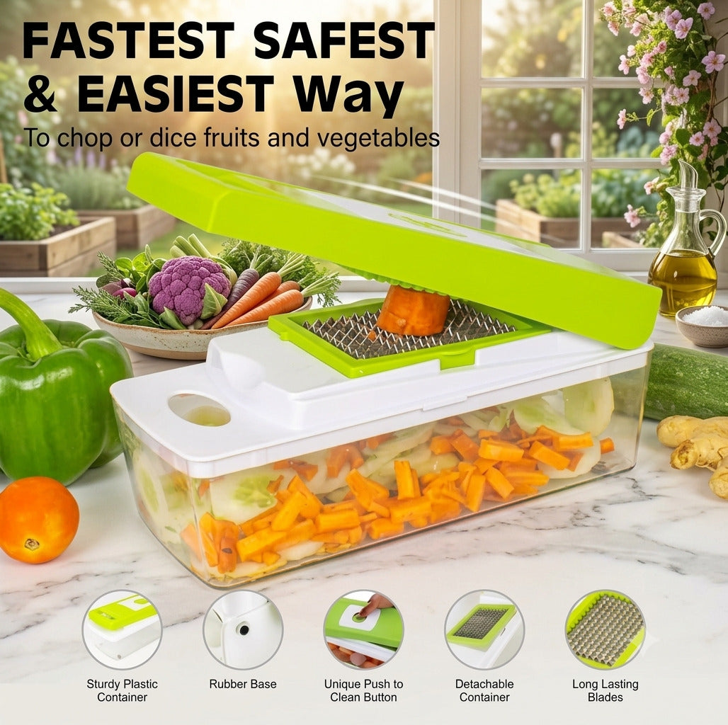 12 in 1 Multi-Purpose Vegetable and Fruit Chopper